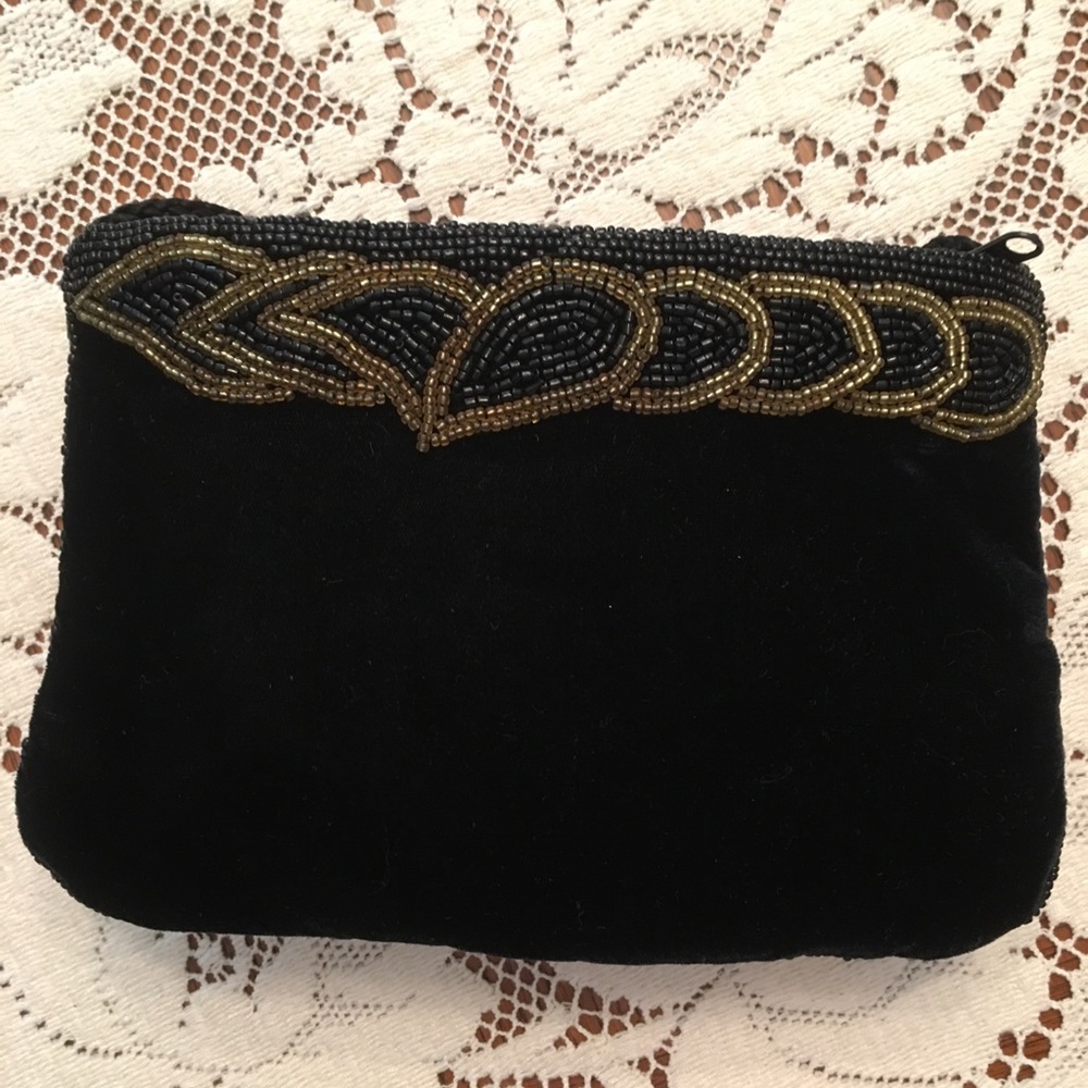 SOLD Velvet Purse